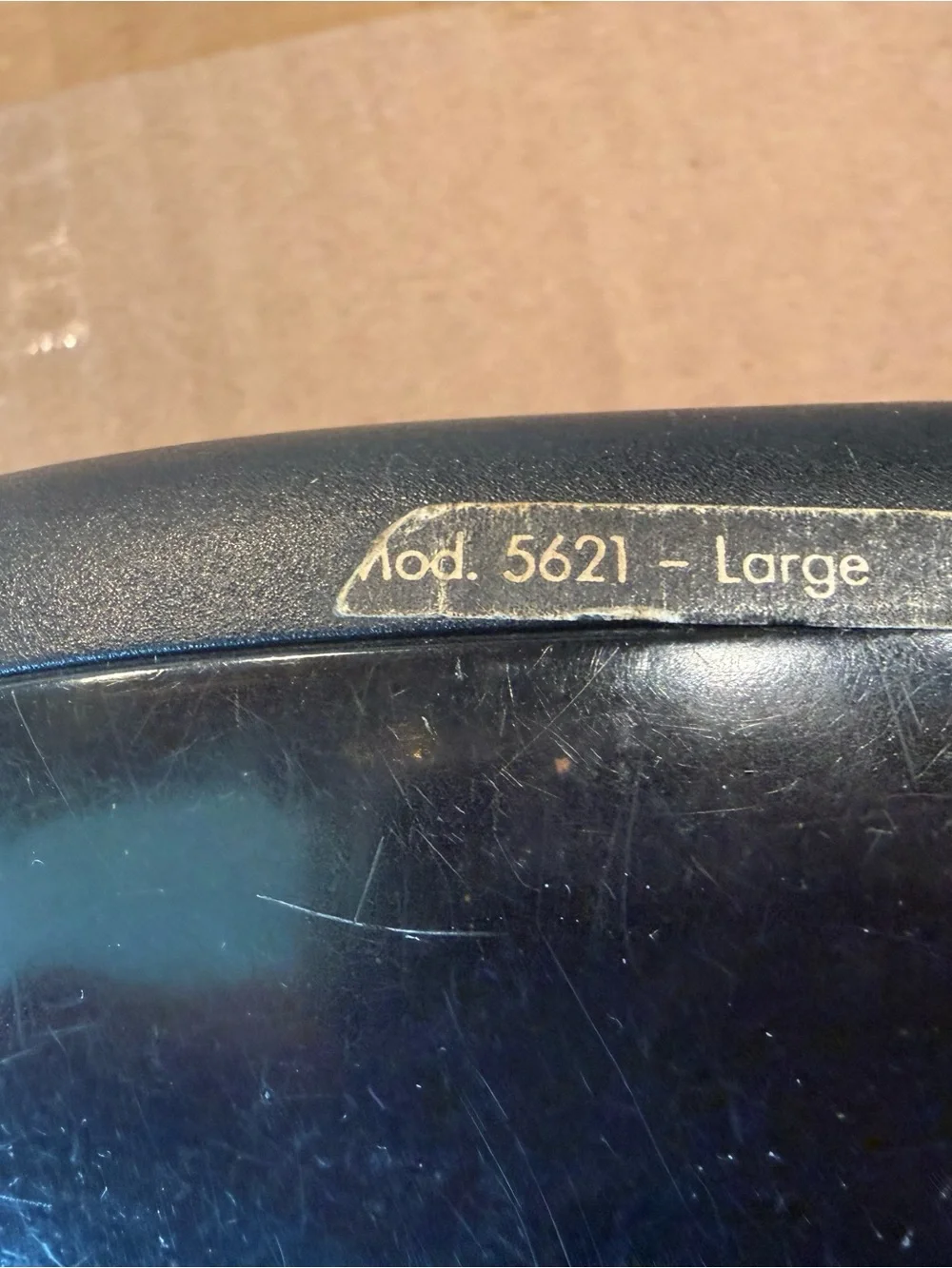 Porsche Design Black Frame Sunglasses with Brown Replacement Lenses